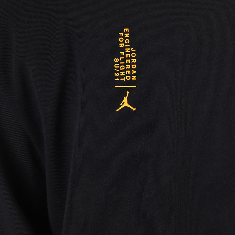 мужская черная футболка Jordan 23 Engineered Wordmark Tee CZ4908-010 - цена, описание, фото 5